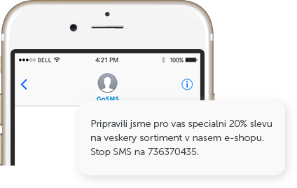 Odhlášení z odběru SMS